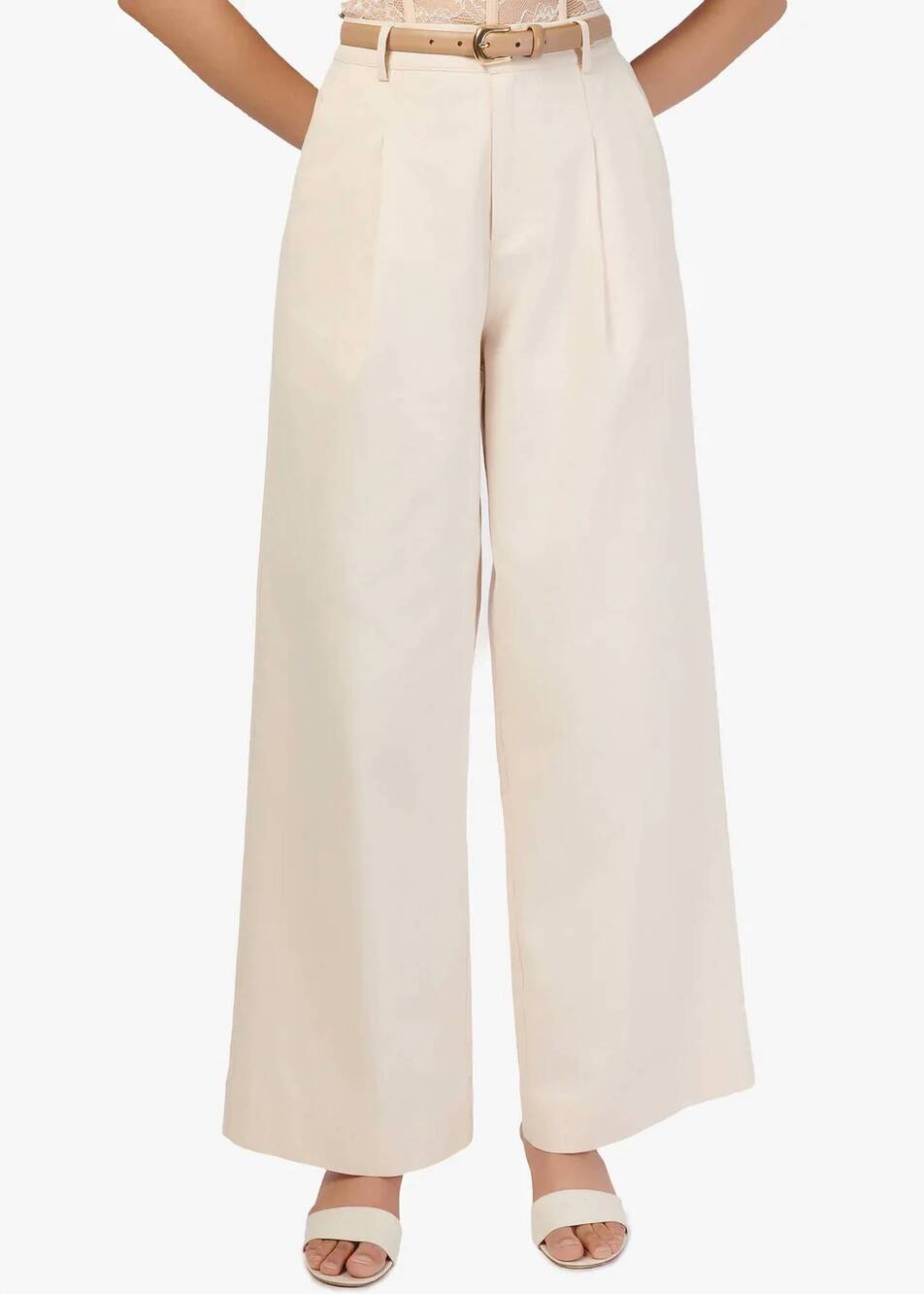 NEW CAMI NYC jetta high rise pant in bone